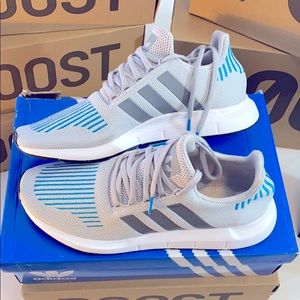 Adidas Originals Swift Run Grey, Energy Blue 11.5M